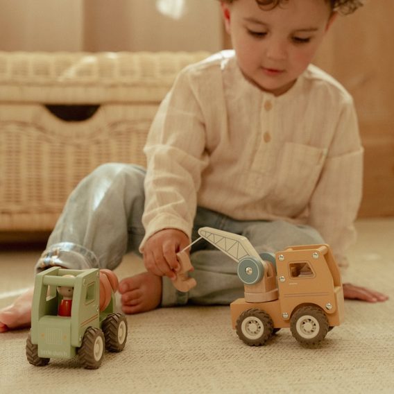 Little Dutch Autojeřáb dřevěný