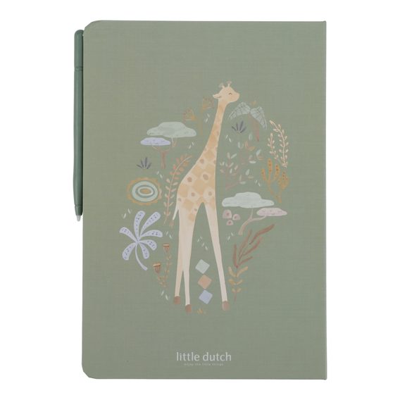 Little Dutch Kreslicí tablet Green Safari Friends