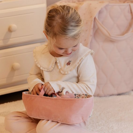 Little Dutch Panenka v košíku Rosa
