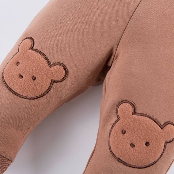 Eevi Tepláčky Cars&Bears HNĚDÁ