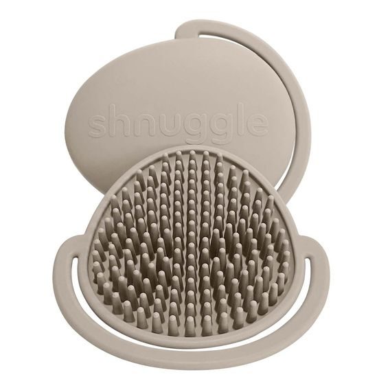 SHNUGGLE Dětský kartáč Taupe
