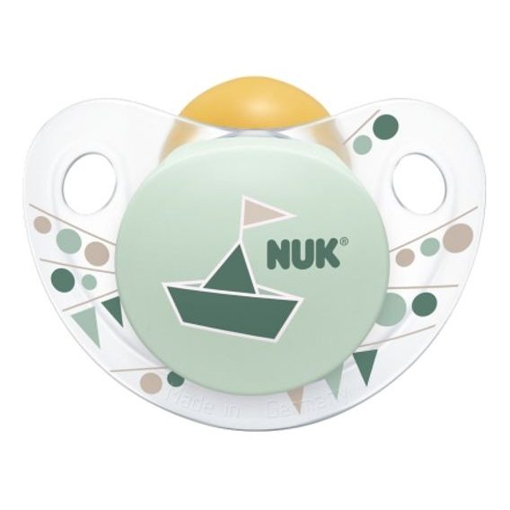 NUK Dudlík latex 0-6m Trendline ADORE - LODIČKA