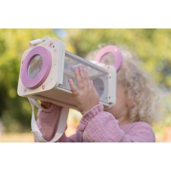 Little Dutch Box na prohlížení hmyzu dřevěný Fairy Garden