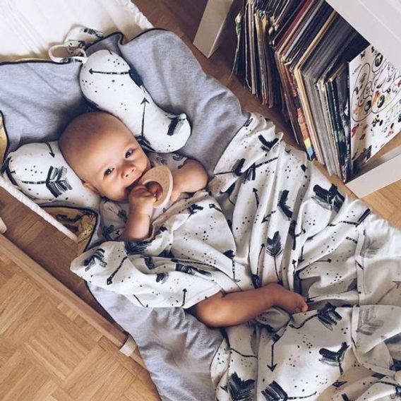 La Millou Bambusová multifunkční zavinovací deka King Size - PARADISE