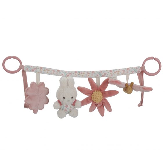 Little Dutch Řetěz na kočárek králíček Miffy Lucky Blossom