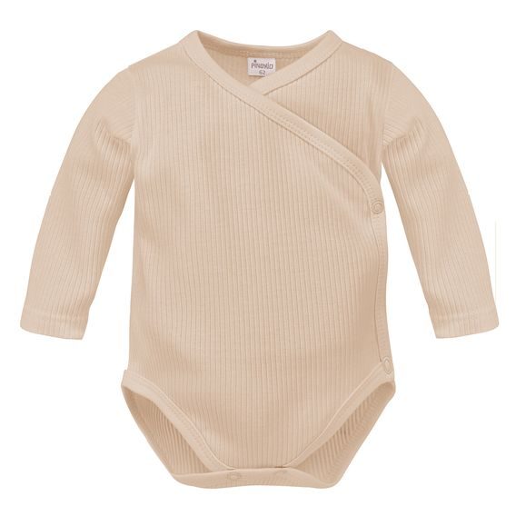 PINOKIO Body zavinovací žebrované Lovely Day Beige