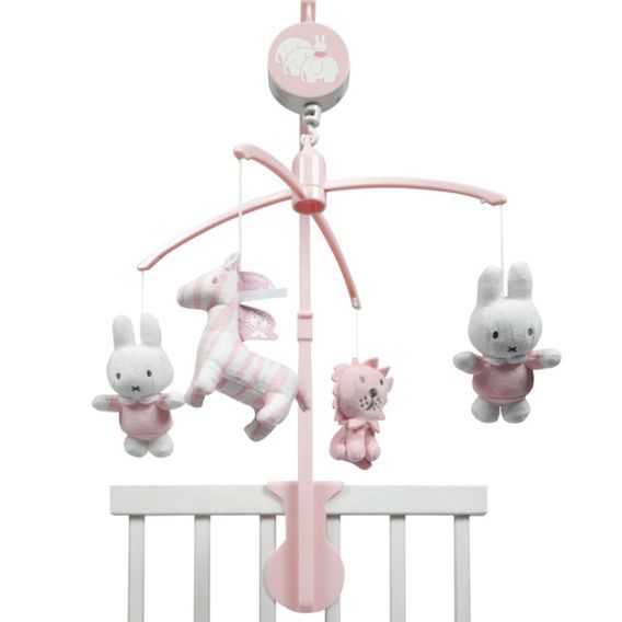 Tiamo Hudební kolotoč MIFFY SAFARI PINK