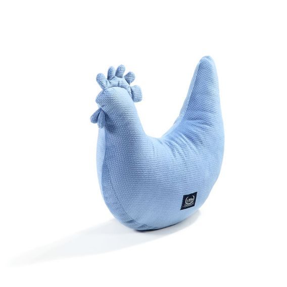 La Millou Polštář Bebe Hen Velvet - DOVE BLUE