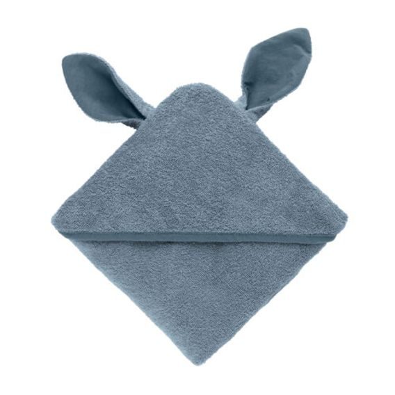 BIBS Kangaroo Osuška s kapucí BIO bavlna PETROL