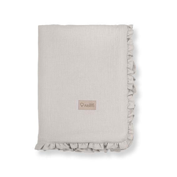 Albero Mio Zateplená mušelínová dětská deka BÉŽOVÁ