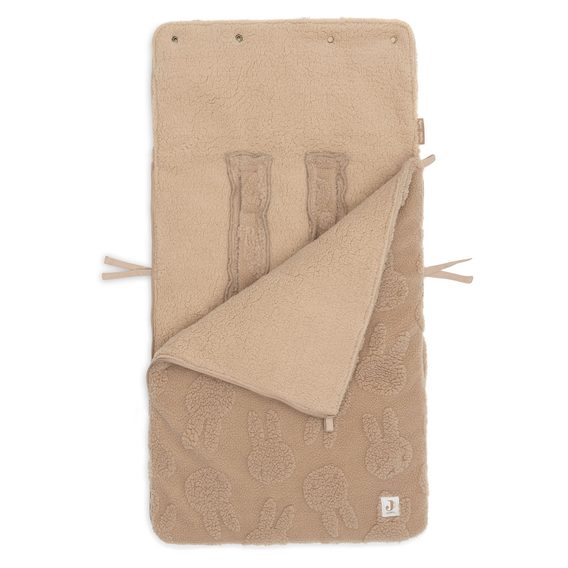 Jollein Fusak do autosedačky Miffy Jacqurd Teddy BISCUIT