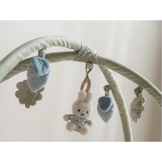 Little Dutch Hrací deka s hrazdou králíček Miffy Lucky Leaves