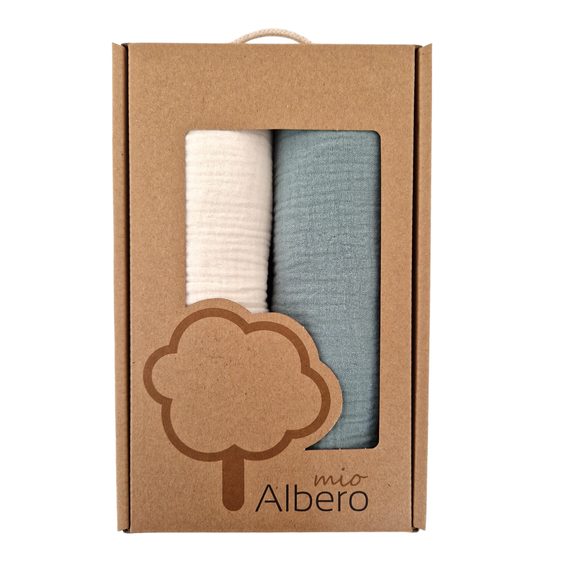 Albero Mio Mušelínové pleny 2ks (CC4) ŠALVĚJOVÁ