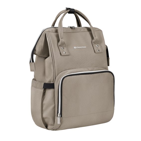 KikkaBoo Přebalovací batoh Siena Beige