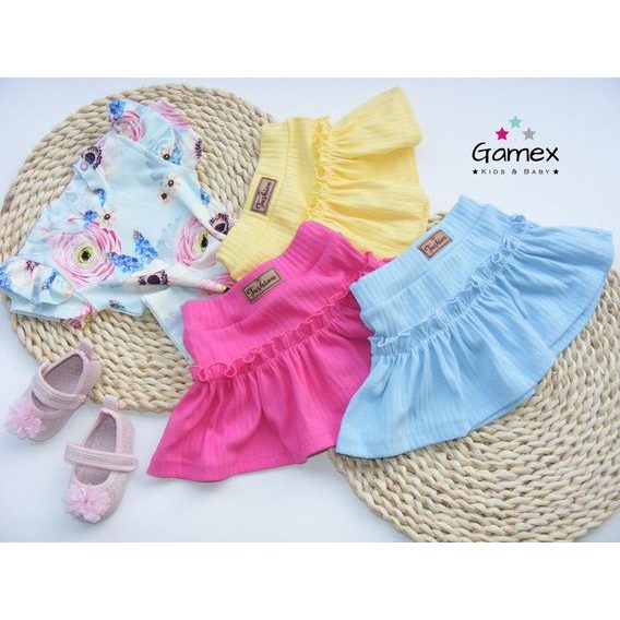 Gamex Sukýnka žebrovaná RŮŽOVÁ