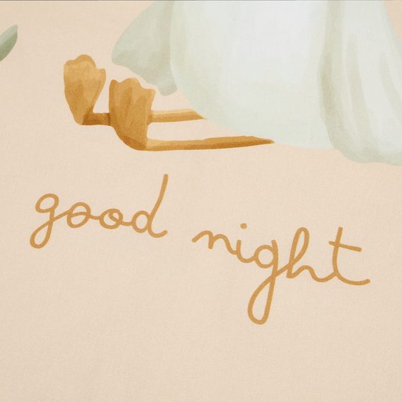 Little Dutch Povlečení organic Husa Newborn Naturals (100x140/60x40)