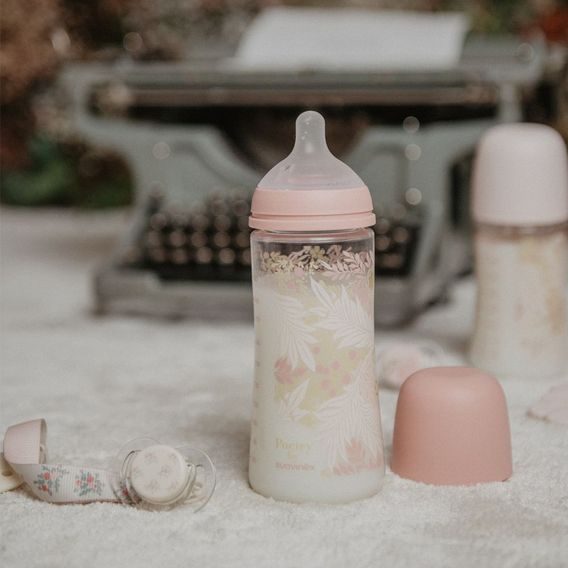 Suavinex Poetry dudlík fyziologický SX Pro 6-18m RŮŽOVÝ