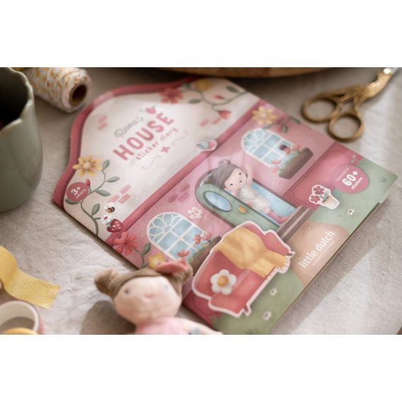 Little Dutch Sada s přemístitelnými samolepkami Rosa Dům