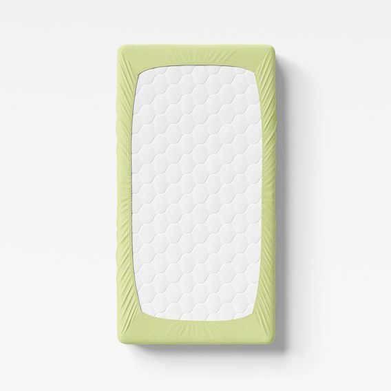 Eevi Prostěradlo Froté 120x60cm SVĚTLE ZELENÁ