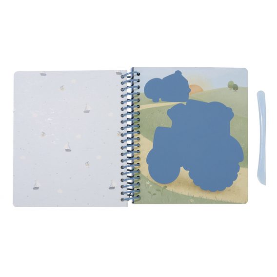 Little Dutch Kniha stírací Jim & Friends