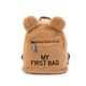 Childhome Dětský batoh My First Bag Teddy Beige