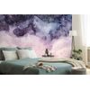 Samolepiaca tapeta abstrakcia oblohy vo fialových odtieňoch