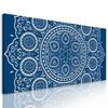 Obraz nežná Mandala na modrom pozadí
