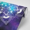 Samolepiaca tapeta vesmírna Mandala