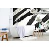 Samolepiaca tapeta čiernobiela elegancia dámy