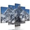 5-dielny obraz Alijašské hory