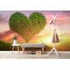 Samolepiaca tapeta nádherný strom v tvare srdca