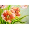 Samolepiaca tapeta rozkvitnuté oranžové tulipány