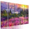 5-dielny obraz nádherná maľba krajiny
