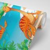 Tapeta štastné dinosaury