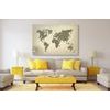 Obraz vintage mapa
