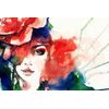 Tapeta portrét dámy plný farieb