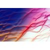Samolepiaca tapeta pestrofarebné vlnky s abstraktným nádychom