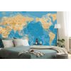 Tapeta mapa sveta v nevšednom prevedení