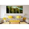 5-dielny obraz prekrásny pohľad na letnú prírodu