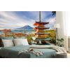Samolepiaca fototapeta fotogenická Chureito Pagoda s horou Fuji