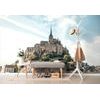 Samolepiaca fototapeta Mont-Saint-Michel v Normandii