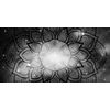 Obraz galaktická Mandala v čiernobielom prevedení