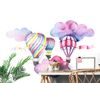 Samolepiaca tapeta lietajúce rozprávkové balóny
