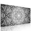 Obraz nádherná Mandala v čiernobielom prevedení