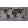 Obraz umelecká mapa sveta