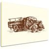 Obraz historické nákladné auto