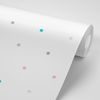 Tapeta roztomilé pastelové bodky