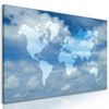Obraz mapa na oblohe