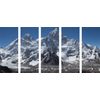 5-dielny obraz Alijašské hory