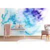 Samolepiaca tapeta modro-fialová zmes farieb